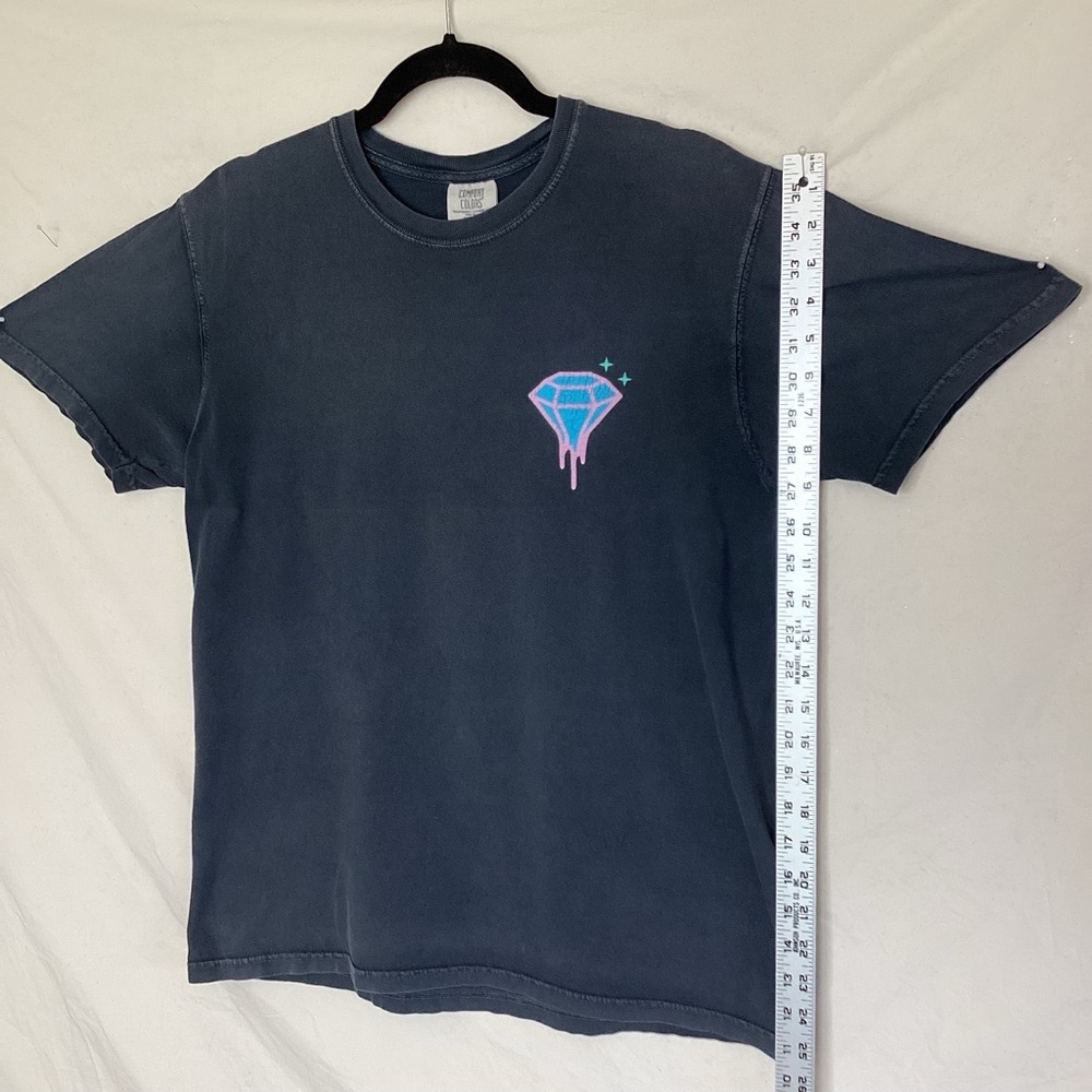Vintage Dan TDM merch melting diamond t shirt by comfort colors - Picture 4 of 11